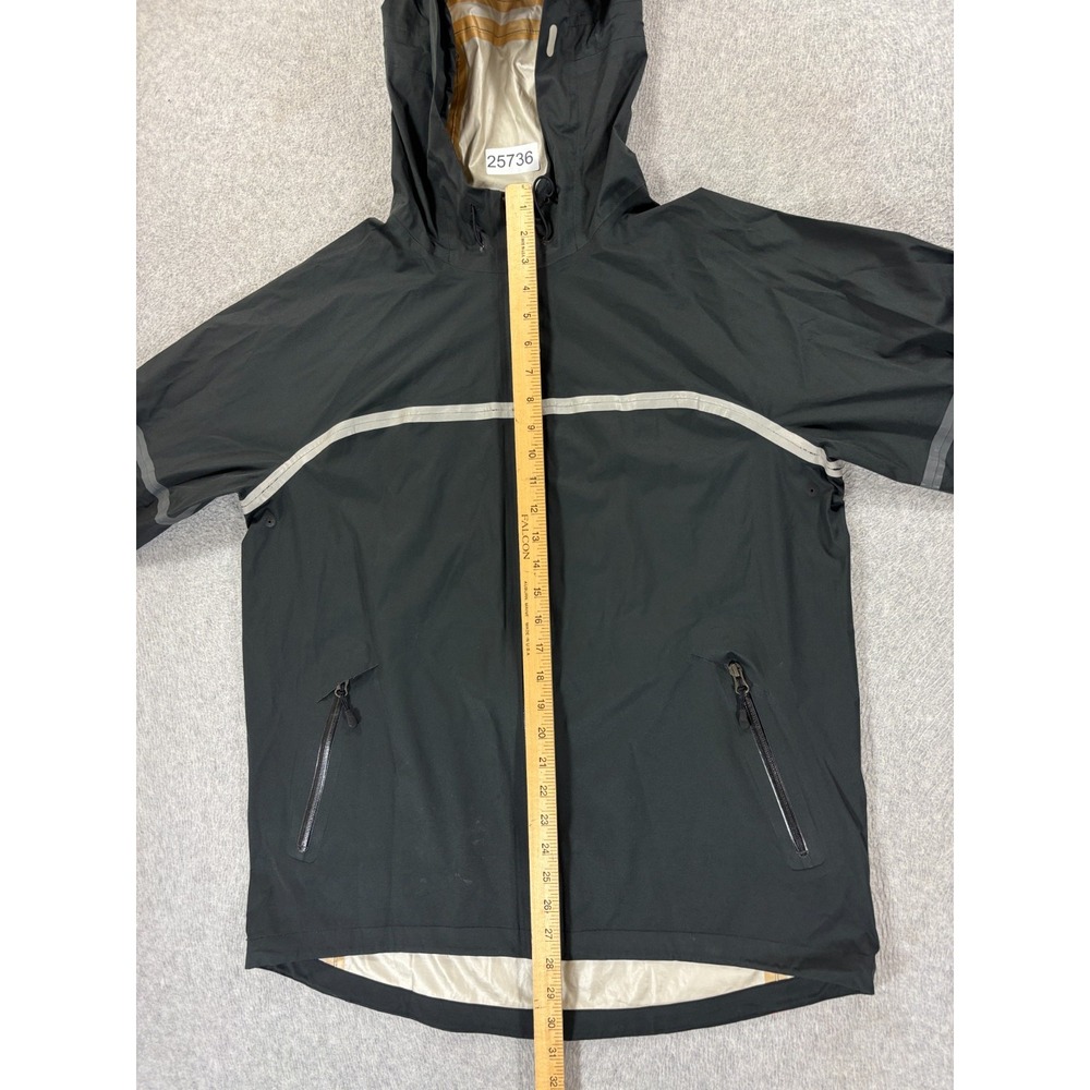 Nike Waterproof Taped Seams Hooded Rain Jacket (Men's Large) Blue - Picture 9 of 12